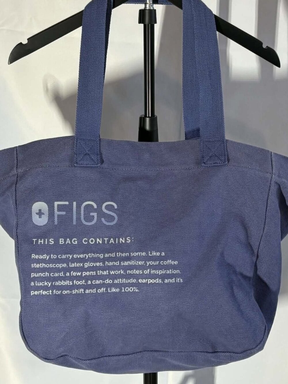 FIGS Limited Edition Canvas Tote Bag